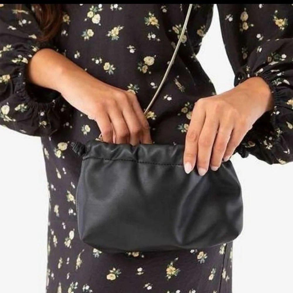 Anthropologie Jules Kae Vegan Leather Brea Bag NWT